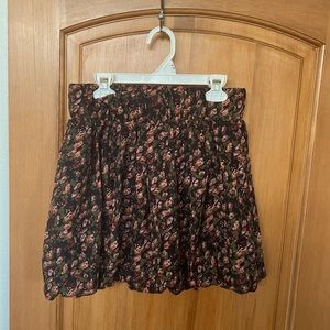Mimi chica floral bubble miniskirt S Nordstrom